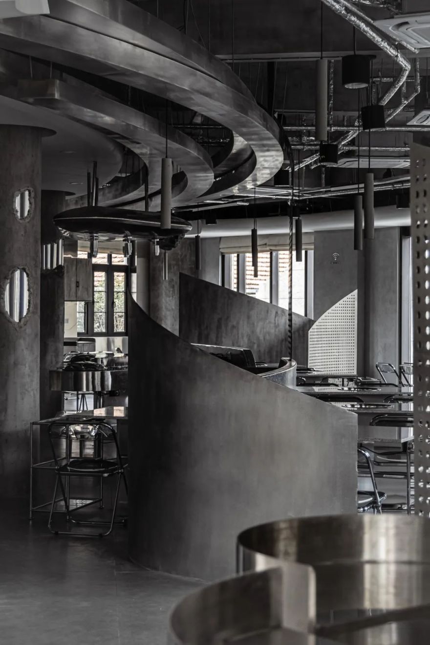 星轨下的餐厅丨中国芜湖丨凡品空间设计-11