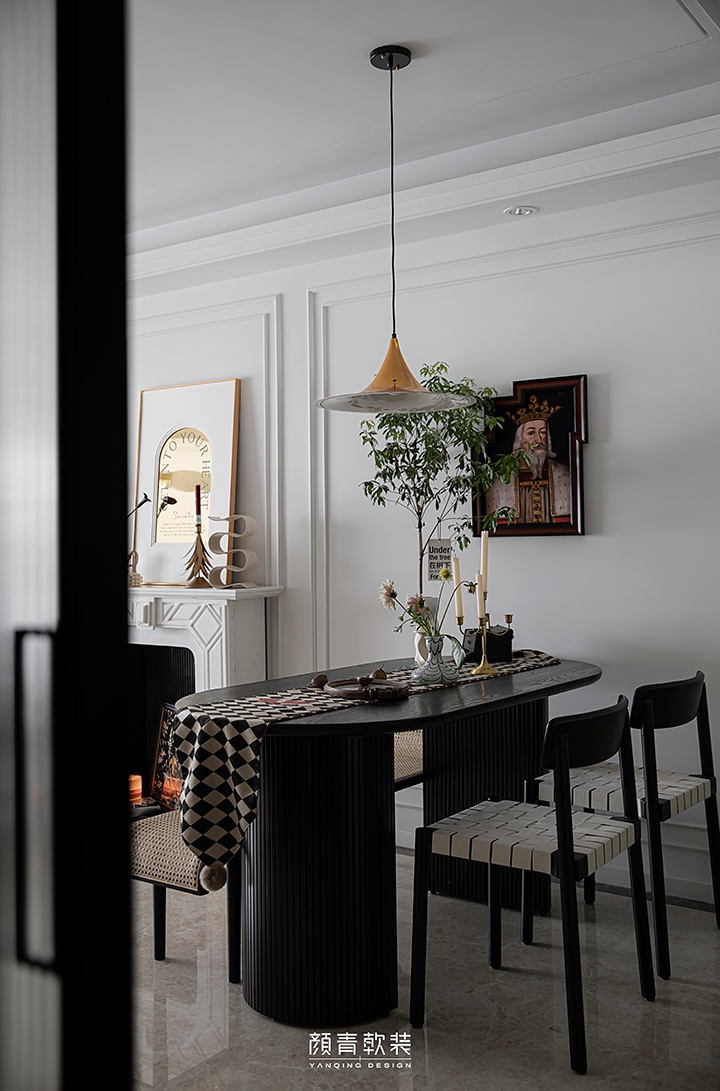 杭州华夏四季复古电影质感生活空间丨中国杭州丨颜青软装-19