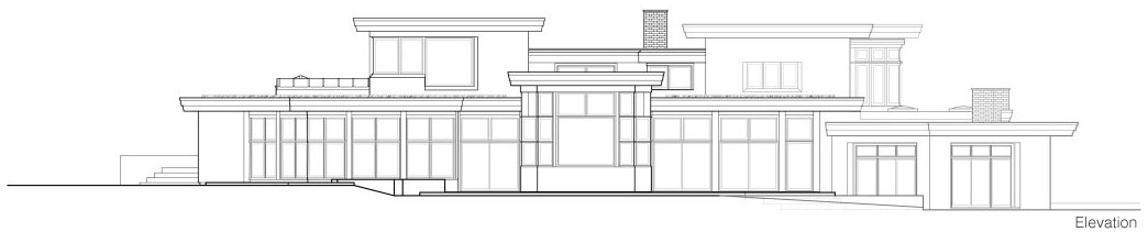 豪华别墅 现代风格Chestnut Hill 美国 马萨诸塞州 别墅-12