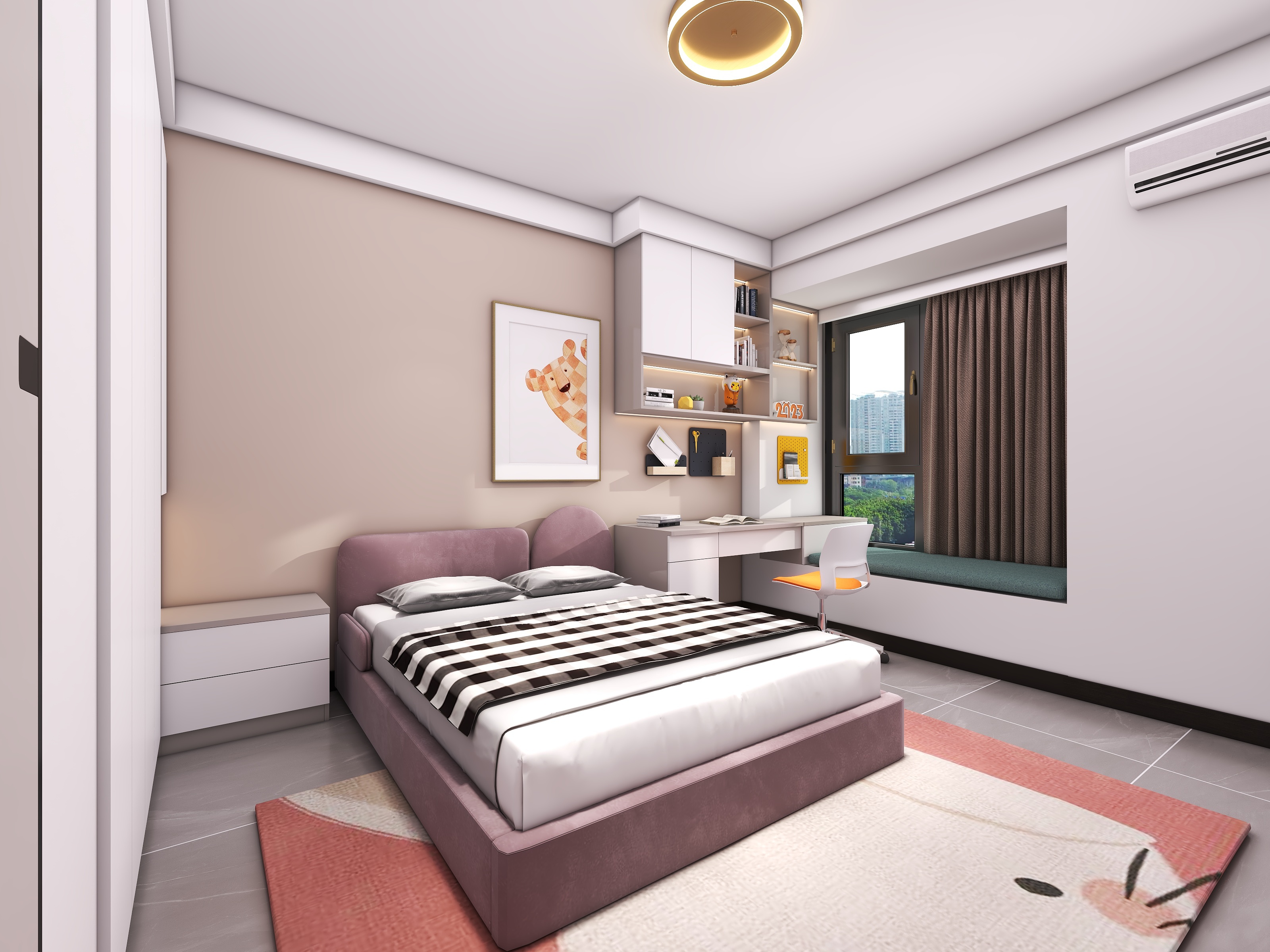 四川成都望江水岸（161平方意式轻奢四居室）-50