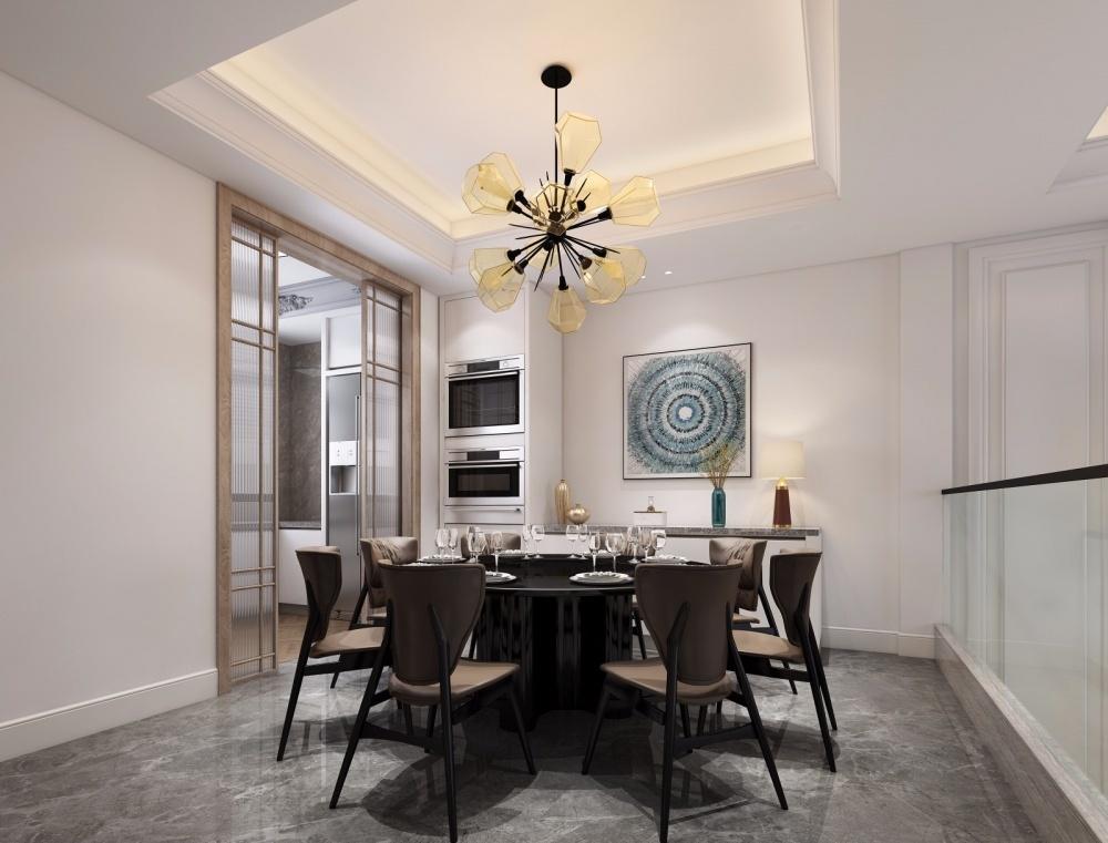 白马湖别墅客厅 | 现代简约风格演绎舒适空间-3