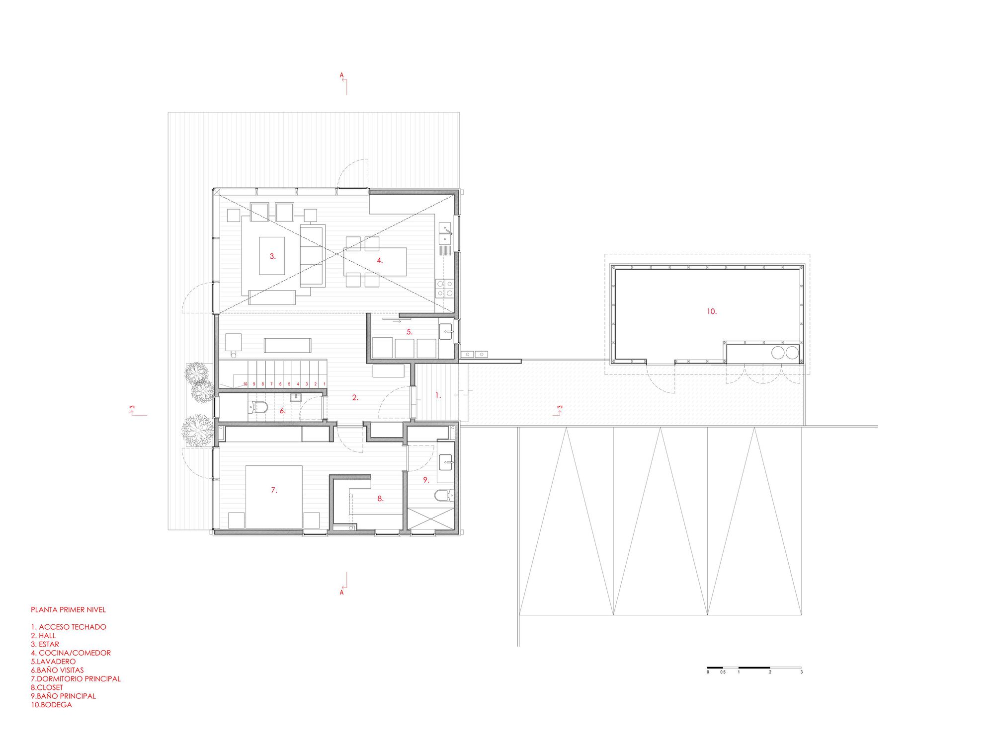 Casa MiniDV 住宅丨智利丨Viento Norte 建筑事务所-14