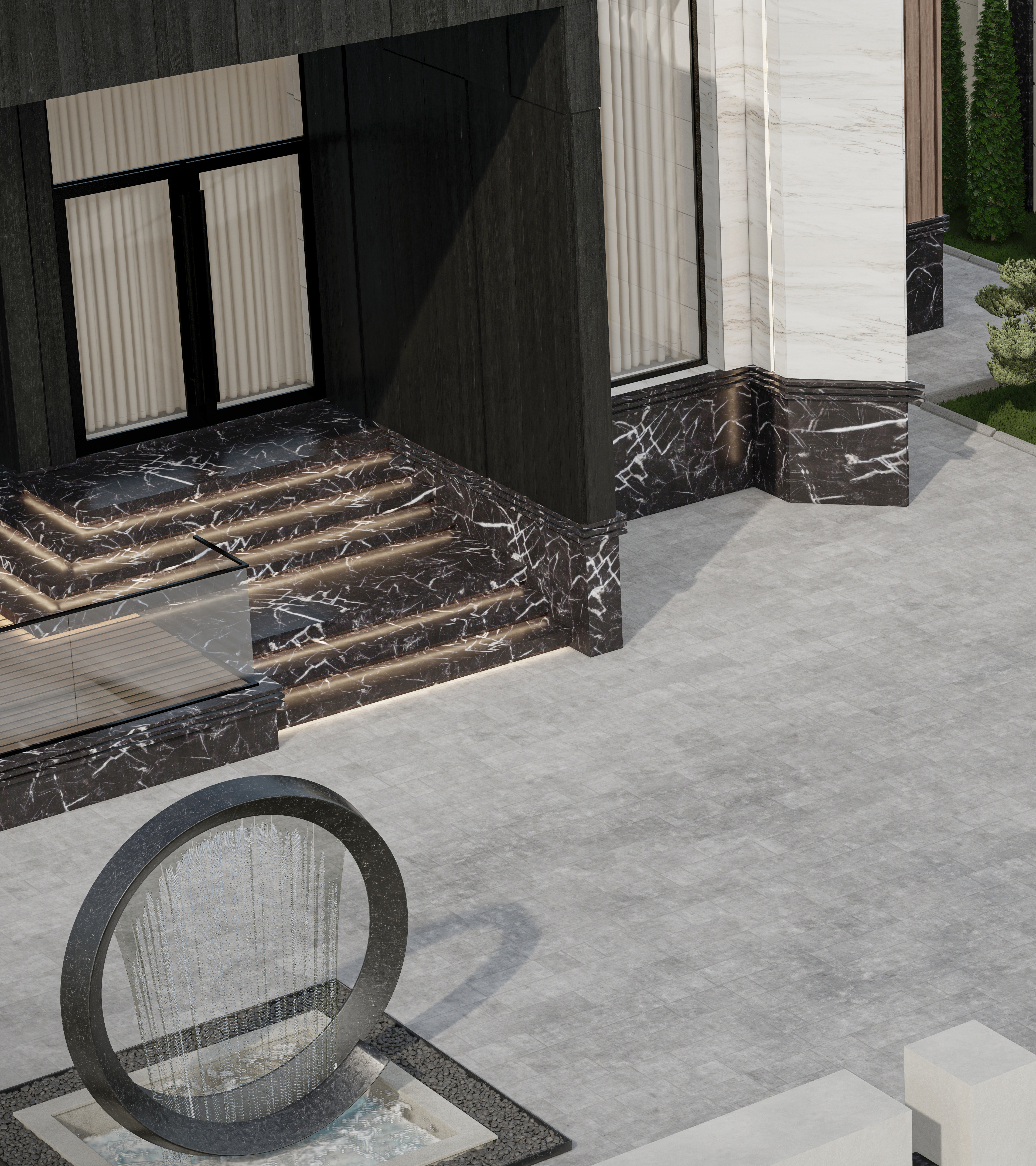 Exterior design for the city Almaty-1