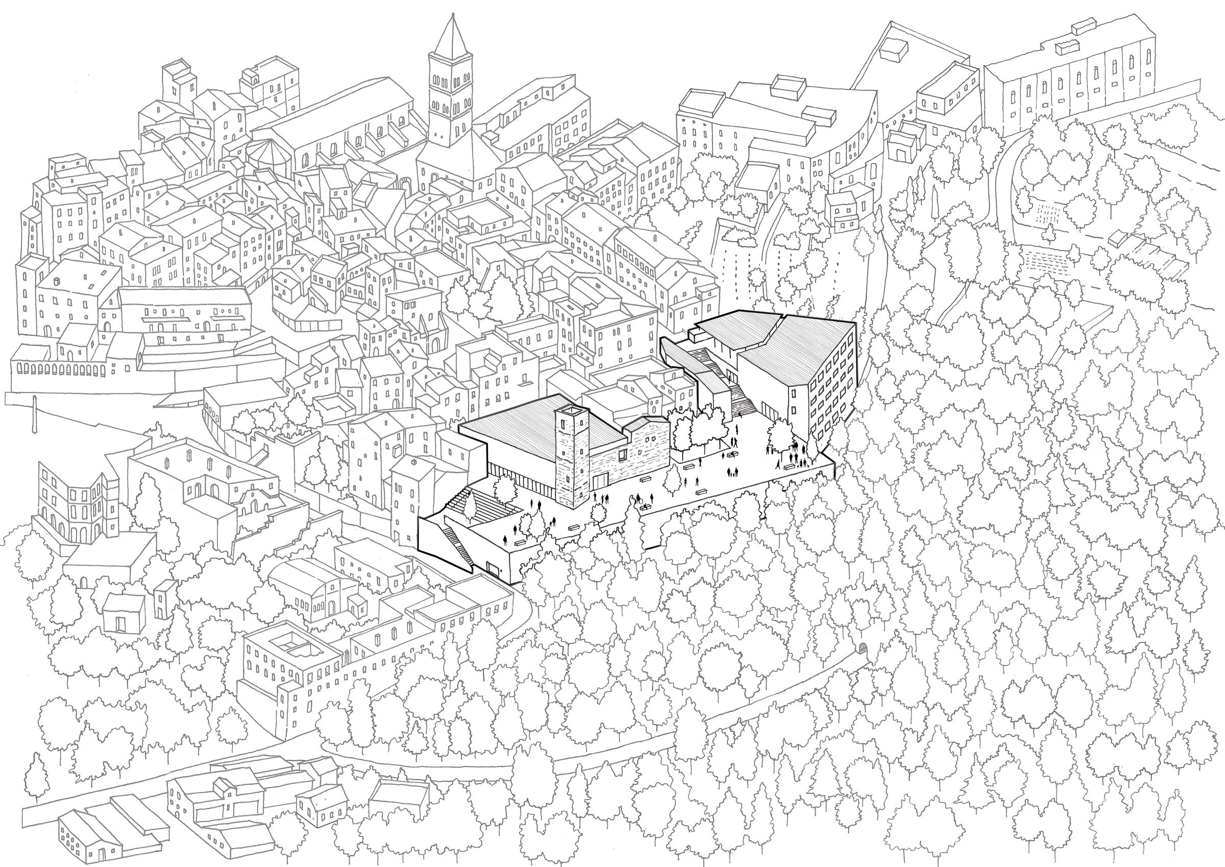 蒂沃利礼堂丨意大利罗马丨Aut Aut Architettura-11