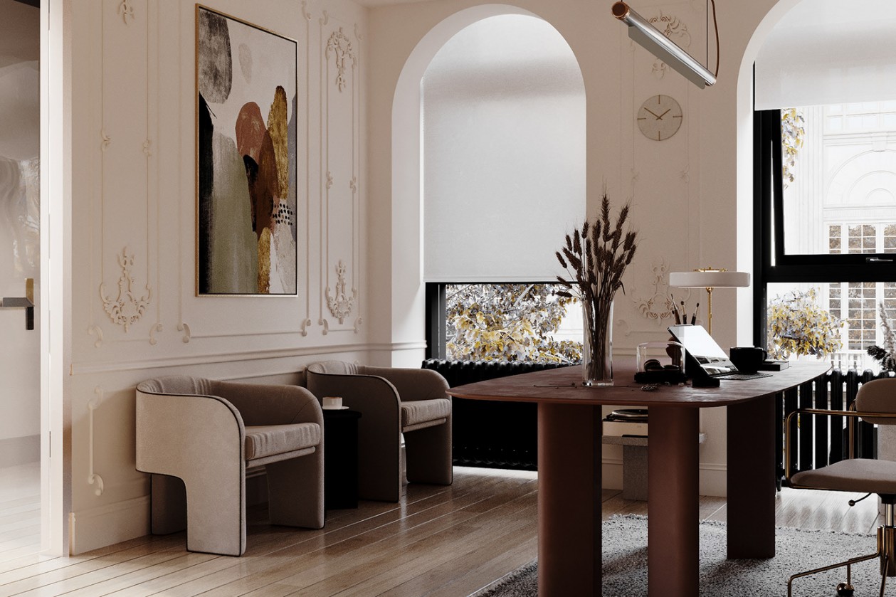 国外居家 办公空间设计！-18