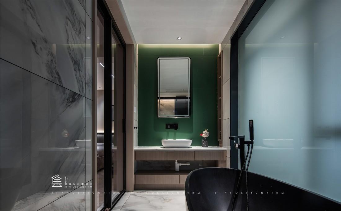 集壹设计事务所-习伟亮丨平层丨绿野清风-38