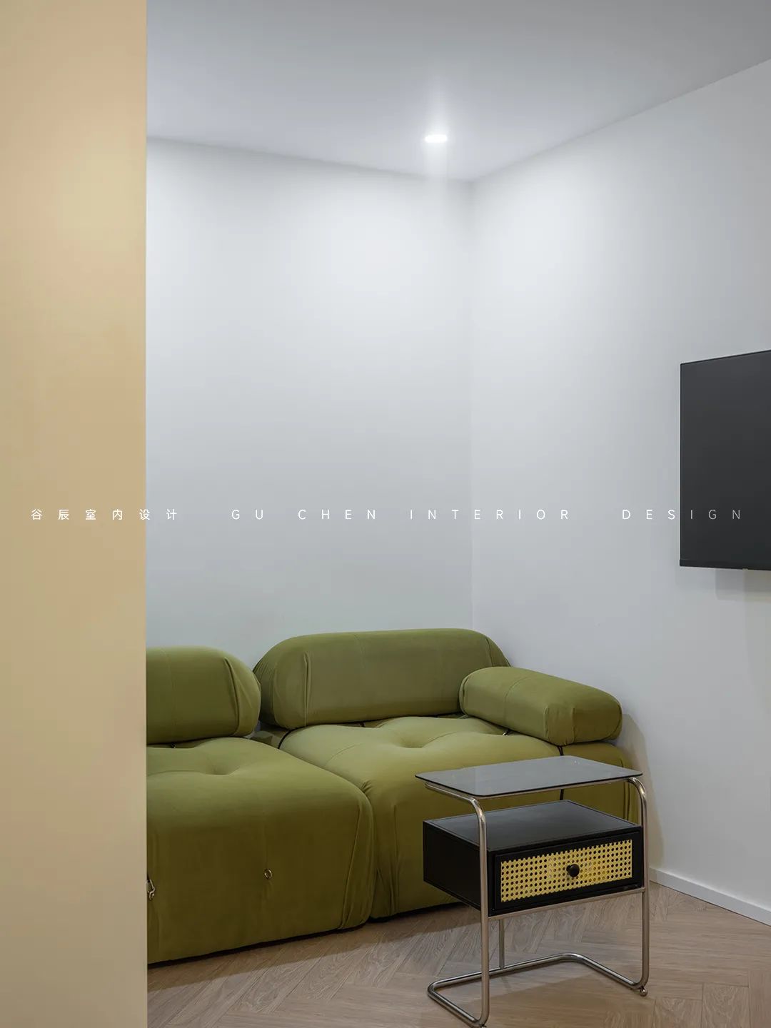 GUCHEN DESIGN | 独居女生的温柔复古家，谁信只有55㎡！-28