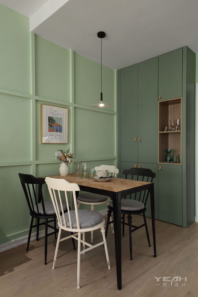 绿意北欧，温馨小家的设计魅力-35