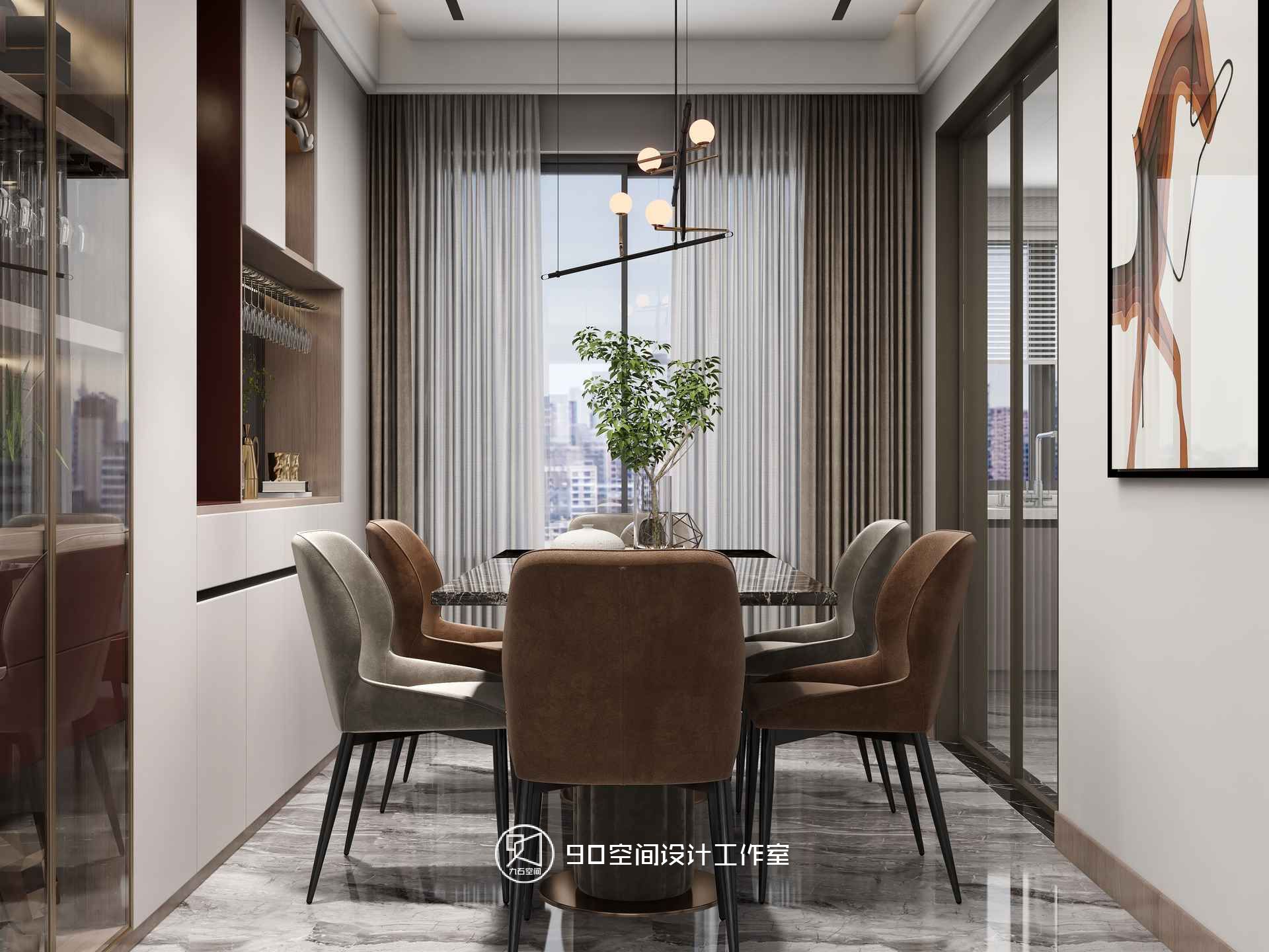 栀子花开 · 136 平方后现代风格住宅设计-21