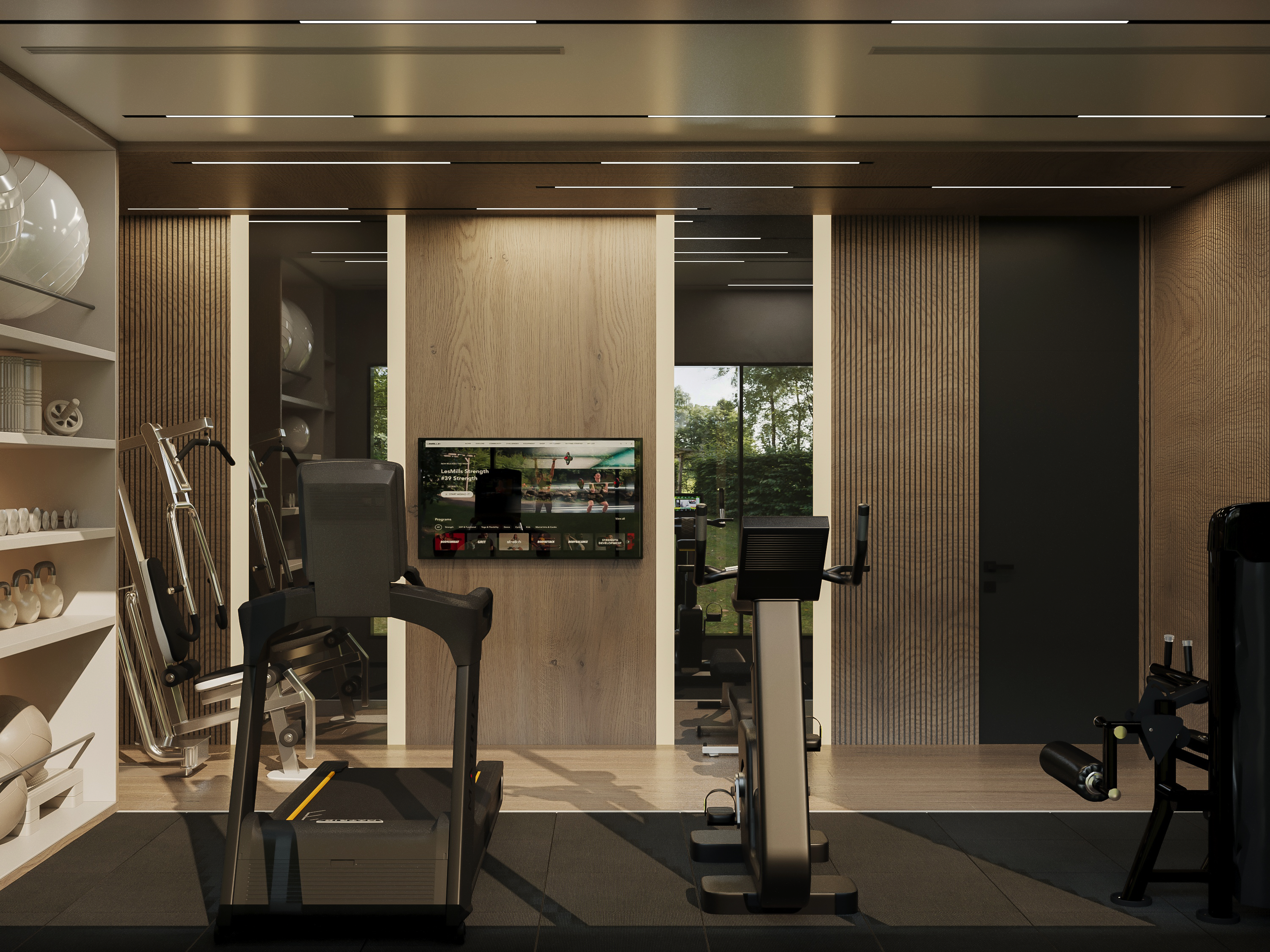 House Gym（小型家庭健身房）丨沙特阿拉伯-3