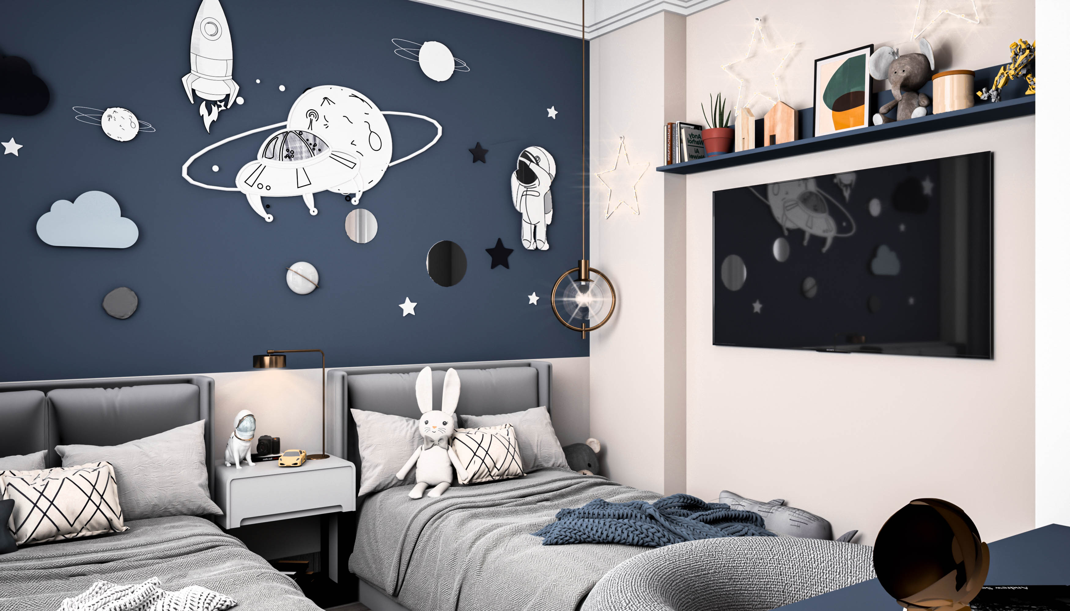 SIMPLE BOYS BEDROOM-3