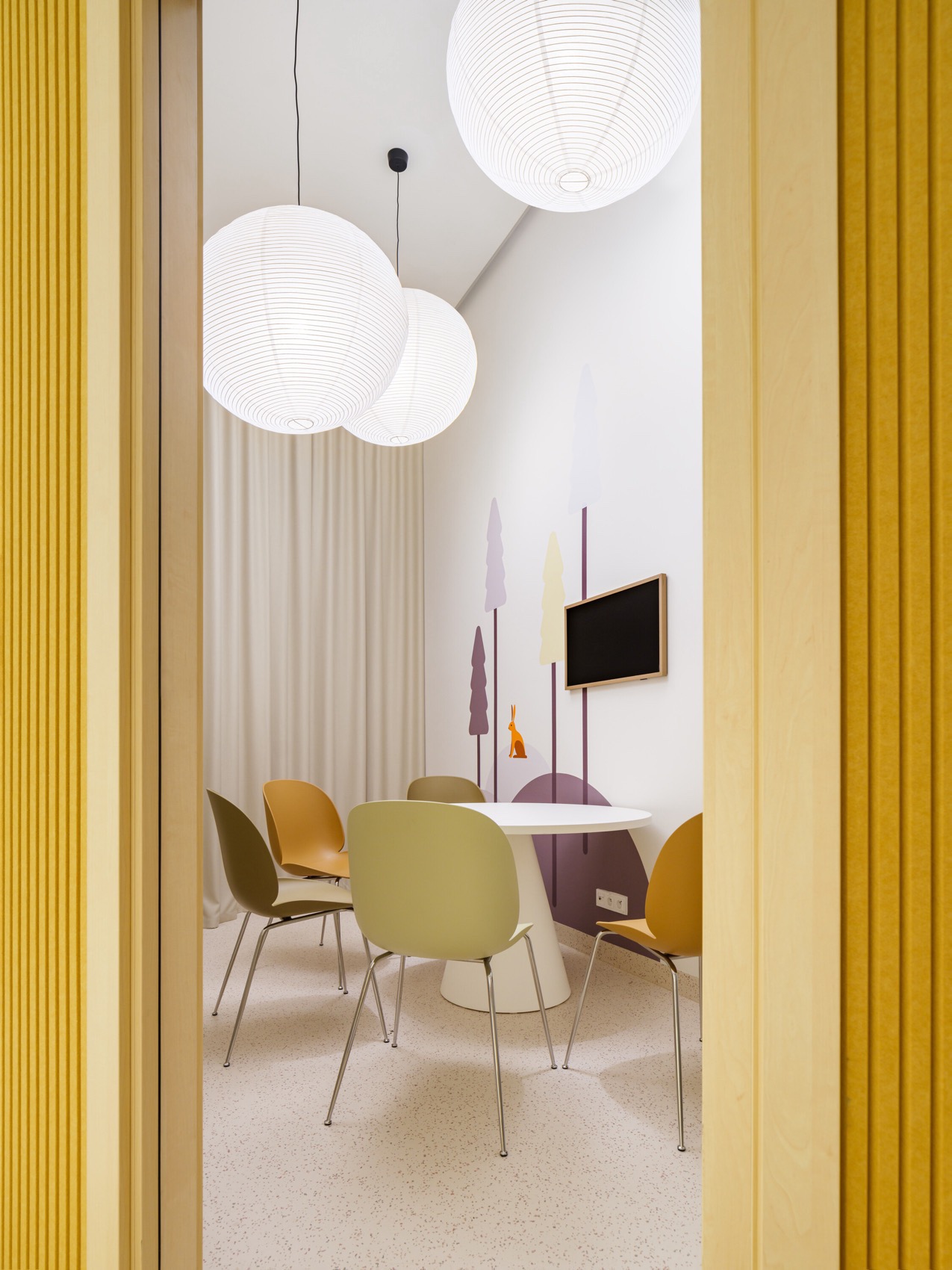 捷克Maple Bear学校室内设计（含奥洛穆茨幼儿园,布尔诺小学）丨捷克奥洛穆茨丨SOA architekti-23