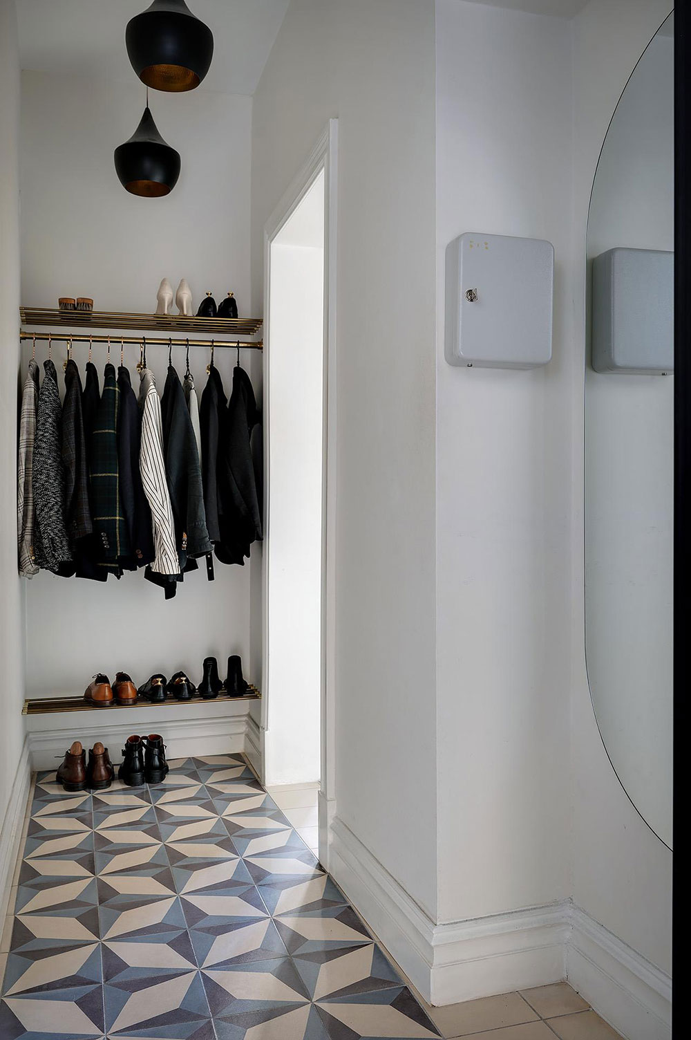 瑞典 76 平米公寓的温暖秋日内饰设计-23