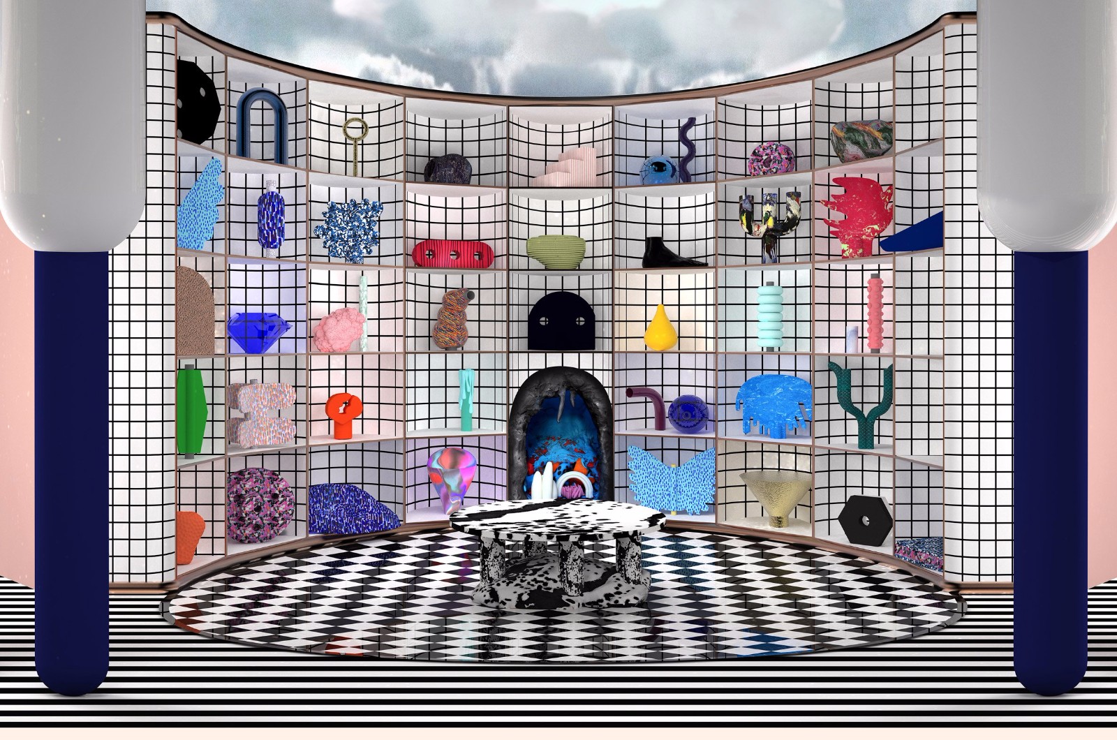 GGSV为庆祝蓬皮社建成40周年，搭起的科技玄幻互动空间-4