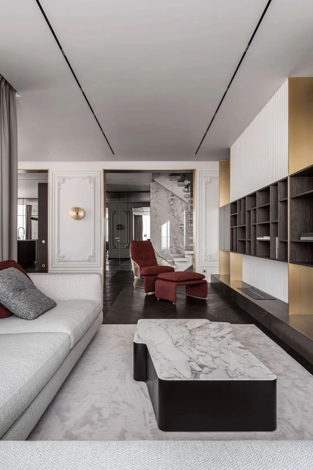 302㎡顶层复式住宅设计丨IQOSA Architect-12