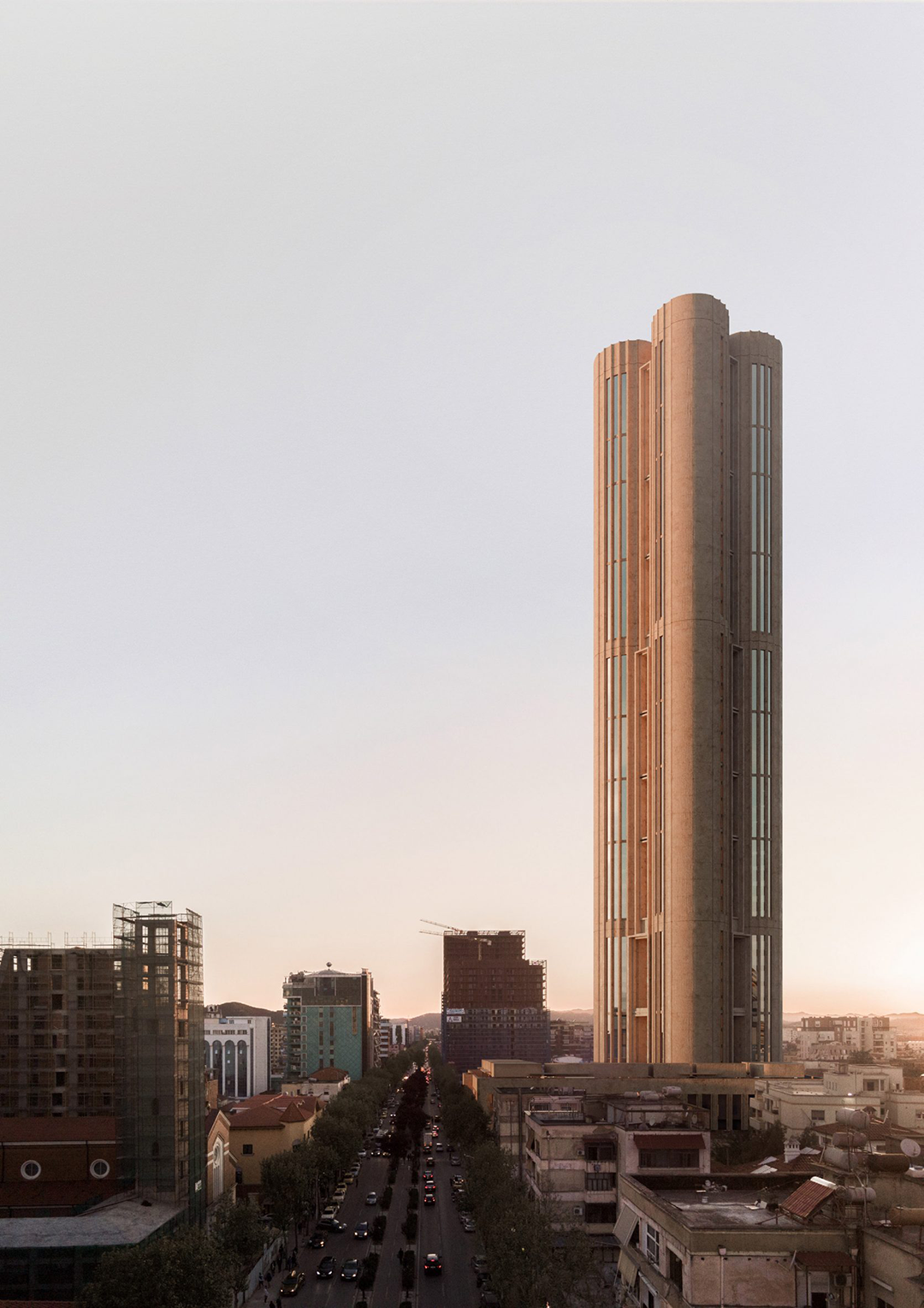 帕普利塔楼（“四叶草筒仓”）丨阿尔巴尼亚地拉那-2