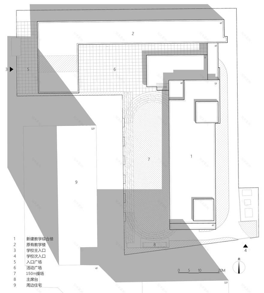 西安市未央路小学综合楼建设项目丨中国西安丨中国建筑西北设计研究院有限公司屈培青工作室-97