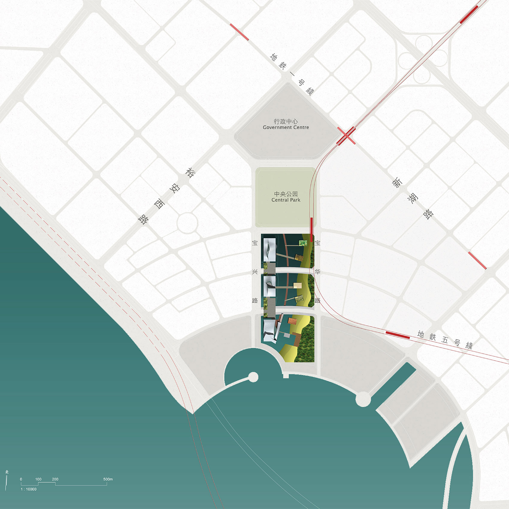 宝安文化区表演艺术中心丨中国深圳丨严迅奇建筑师事务所-57