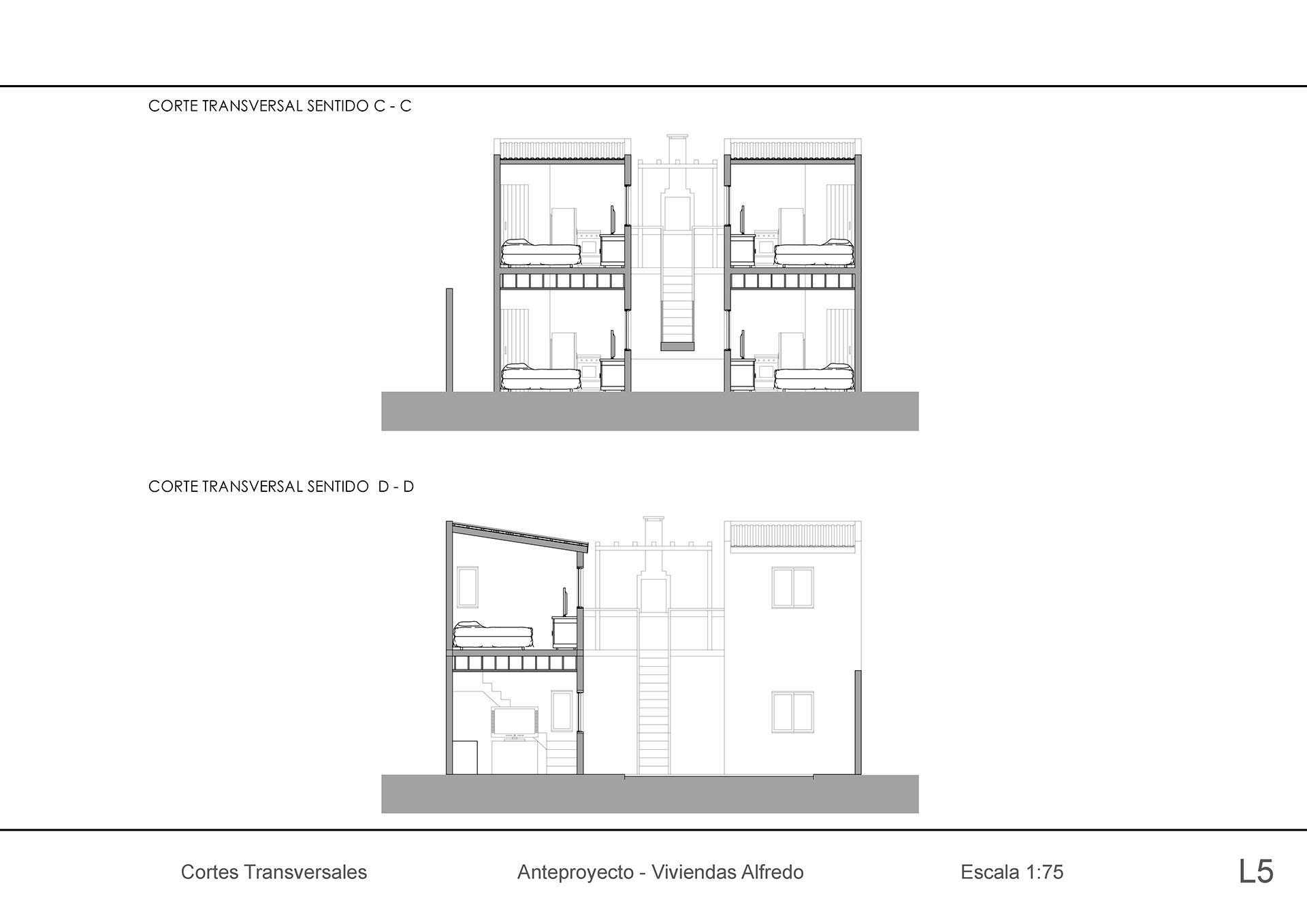 Anteproyecto - Conjunto de viviendas Alfredo.-4