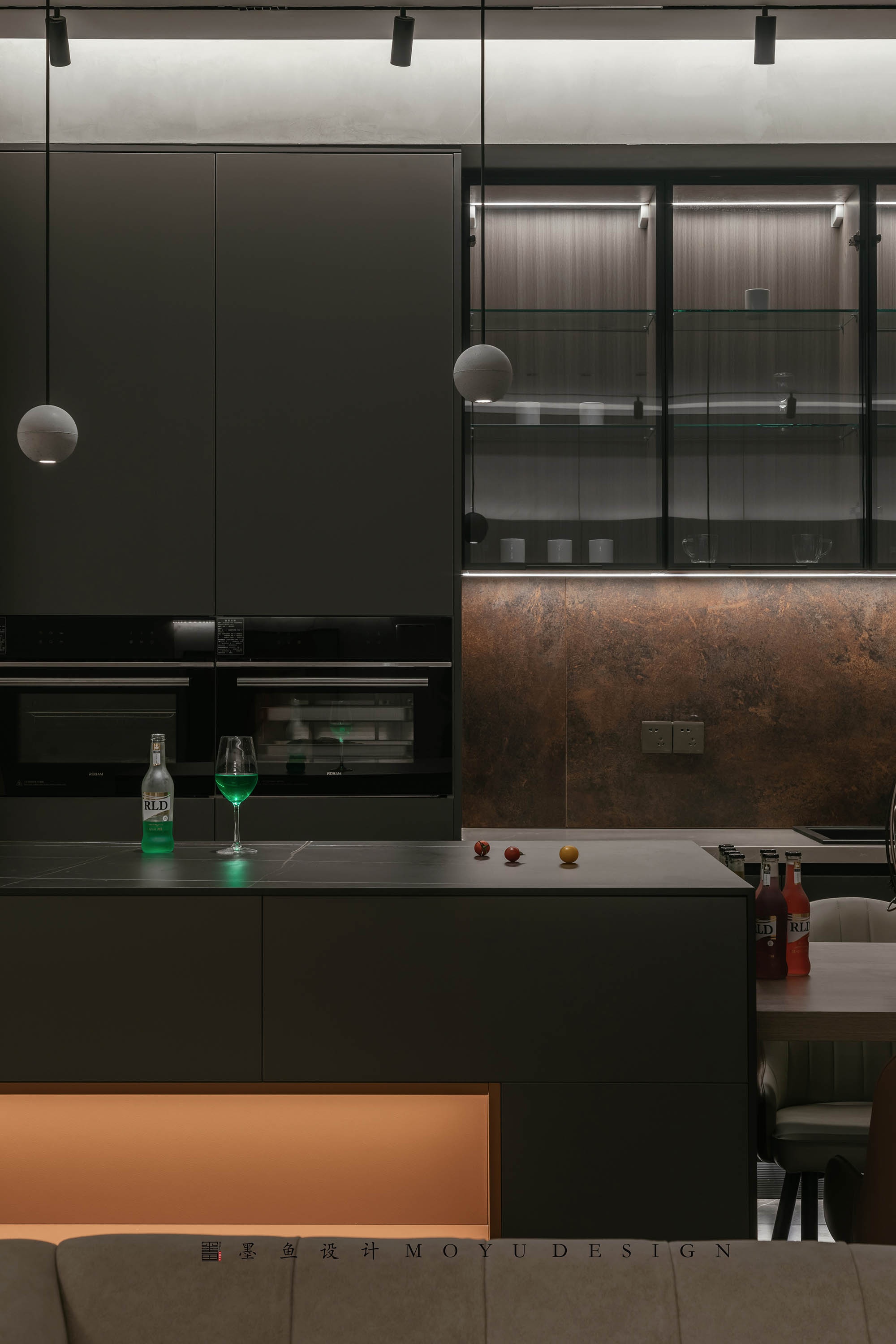 木兮贝全屋定制展厅丨墨鱼空间设计-34