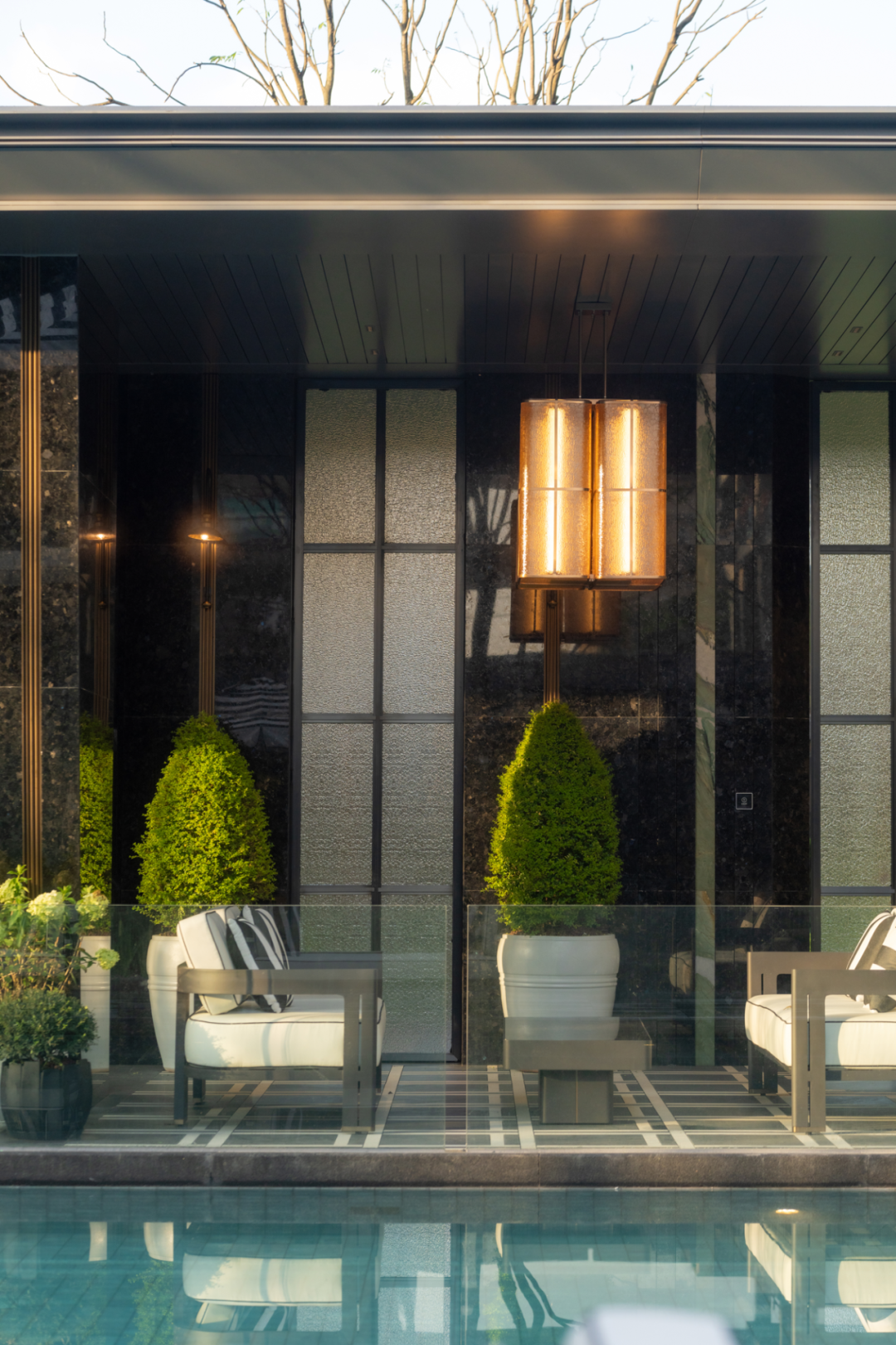 宁波万科·观澜映象府实景泳池区丨中国宁波丨A&N 尚源集序Collection Studio-12