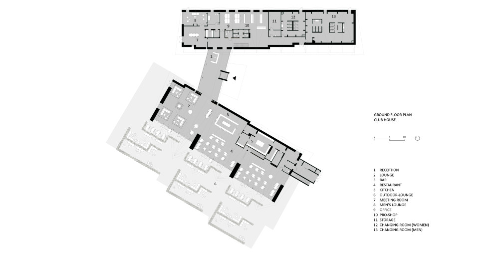 丹麦Great Northern会所俱乐部酒店(2016)(E + N Arkitektur)设计-46