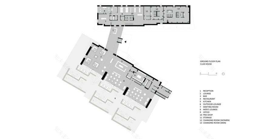 丹麦Great Northern会所俱乐部酒店(2016)(E + N Arkitektur)设计-46