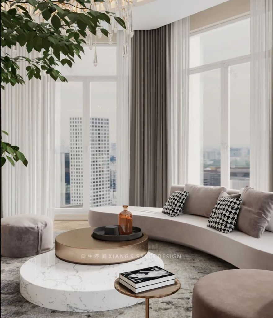 鄂尔多斯 420㎡柔光空间 | 向淑捷唤醒美的感知-31