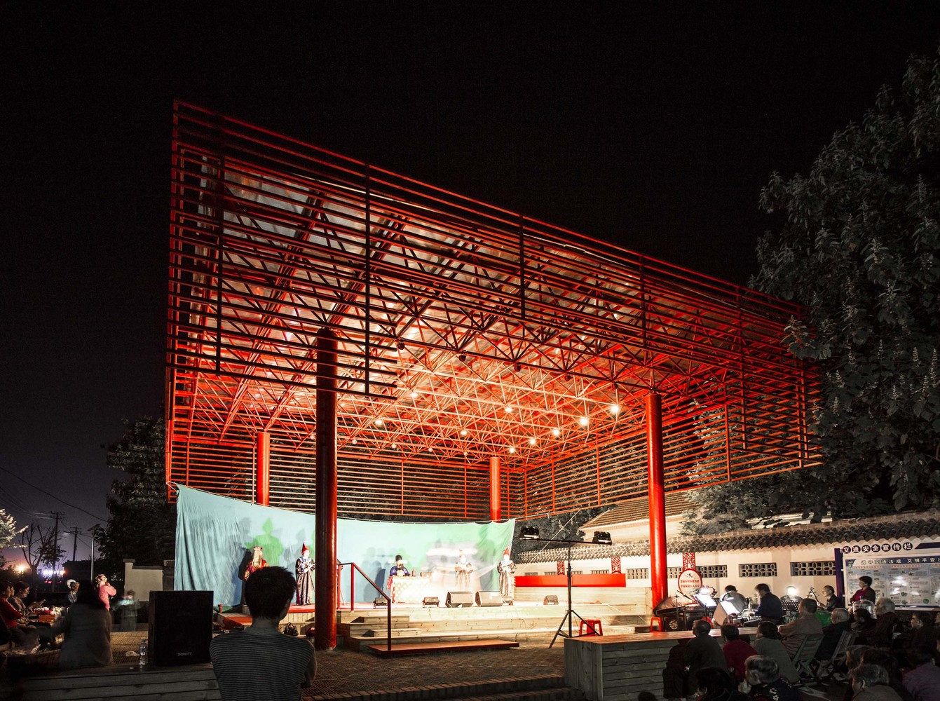 乡村戏剧舞台的蜕变 · 开放式多功能空间设计-35