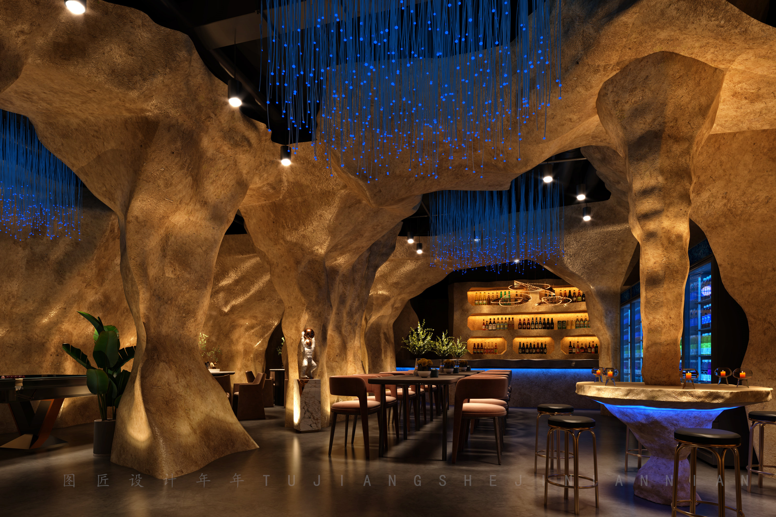 「异形餐厅」设计美学与大自然的绝妙结合！-0