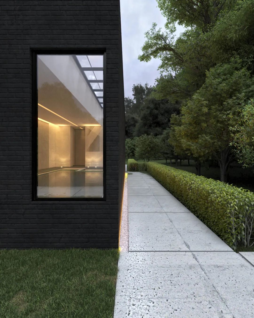 伊朗德黑兰极简别墅设计丨伊朗建筑师 Reza Mohtashami-18