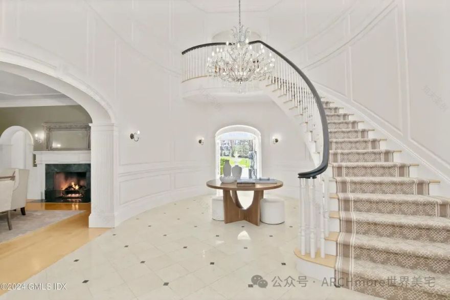 经典的康涅狄格庄园|中格林威治私人定制设计-13