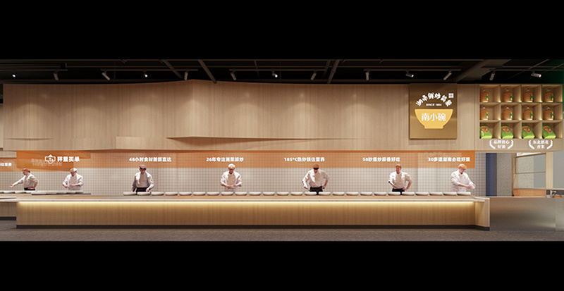 南小碗湖南鲜炒简餐空间设计丨中国武汉丨品深设计-28