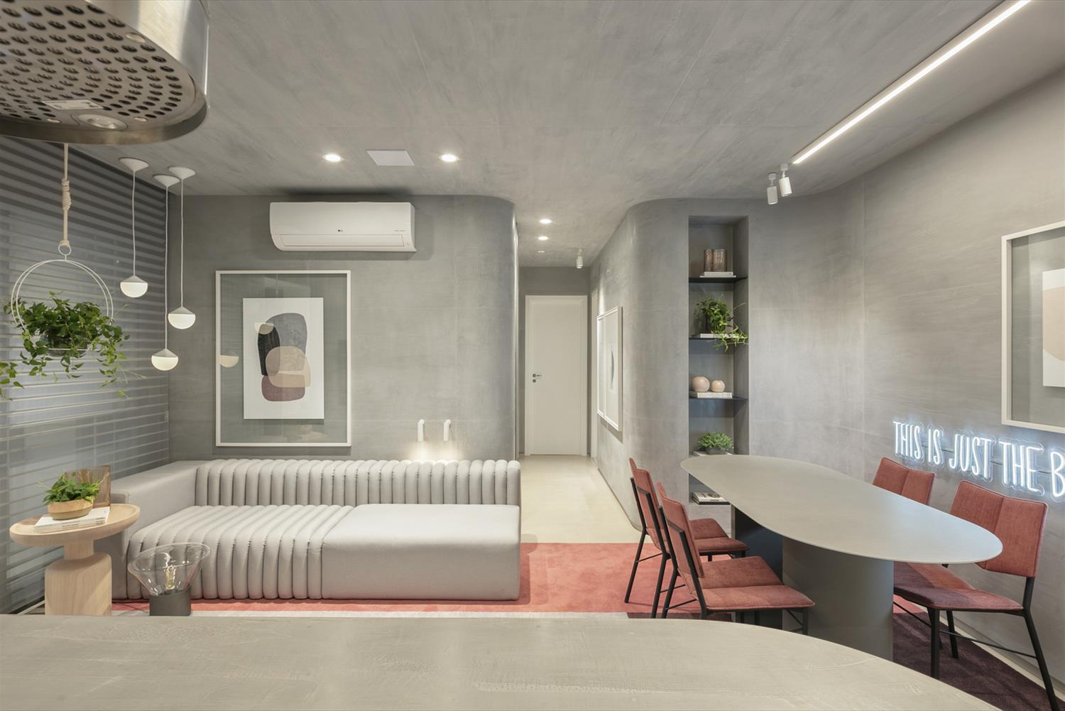 曲线美公寓设计-1