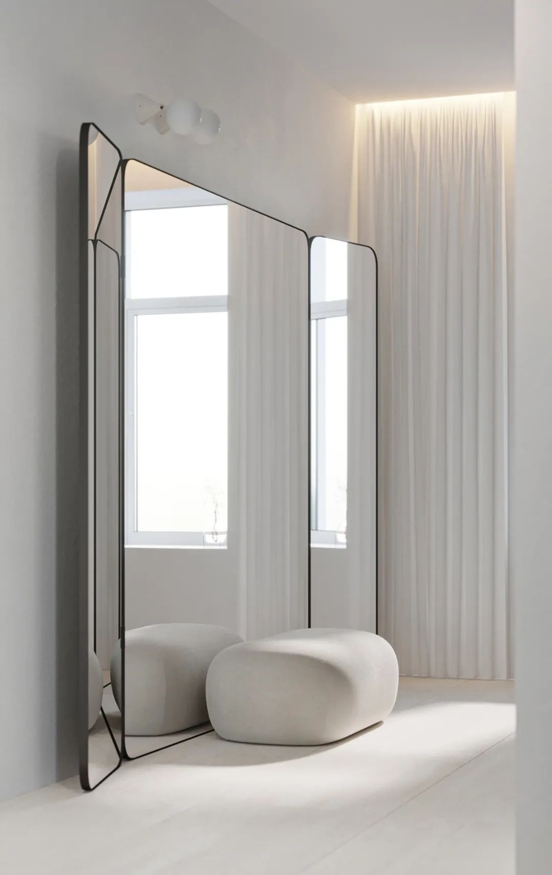 乌克兰基辅 182㎡极简风住宅丨SHOVK Architects-13