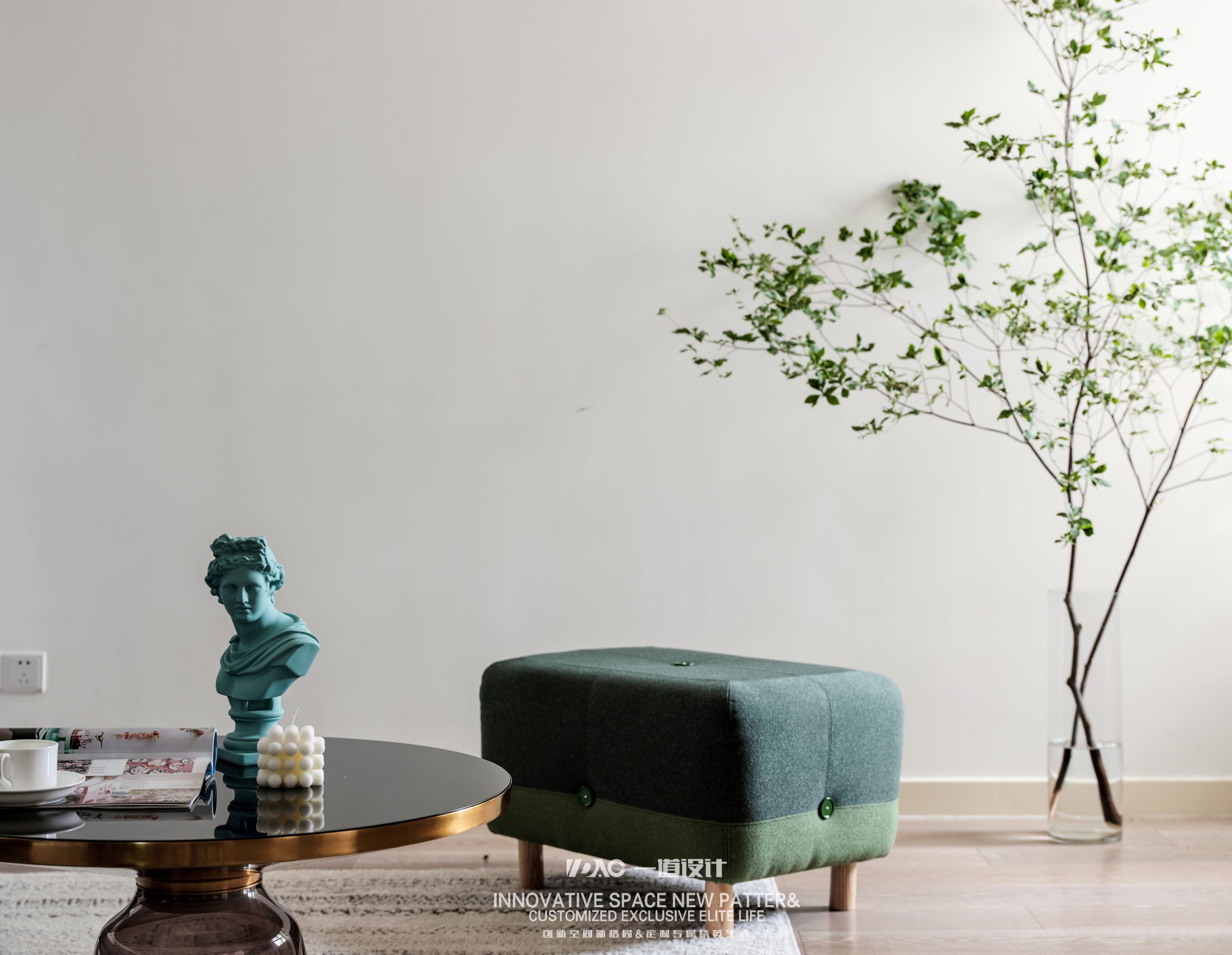 一道设计 | 花店美女老板的家,二手学区房大变身-39