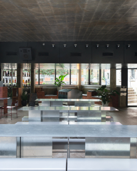 Osmo X Marusan Café 概念设计丨加拿大蒙特利尔丨MDT Mobilier
