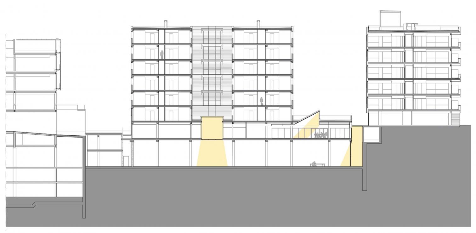 巴塞罗那 La Salle 大学校园学生公寓-12