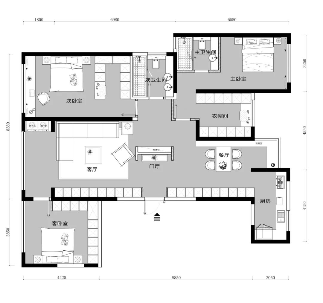 海德堡现代轻奢别墅设计丨青马别墅设计-47