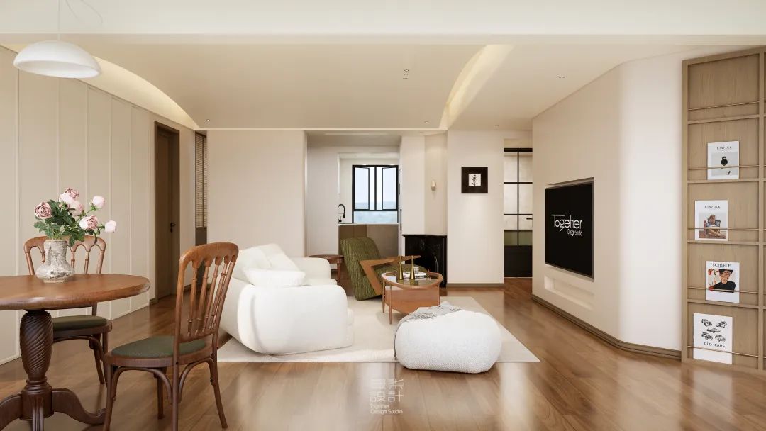 国际公馆室内设计,中海·九樾室内设计,中建·幸福城室内设计等丨壹柒设计-25