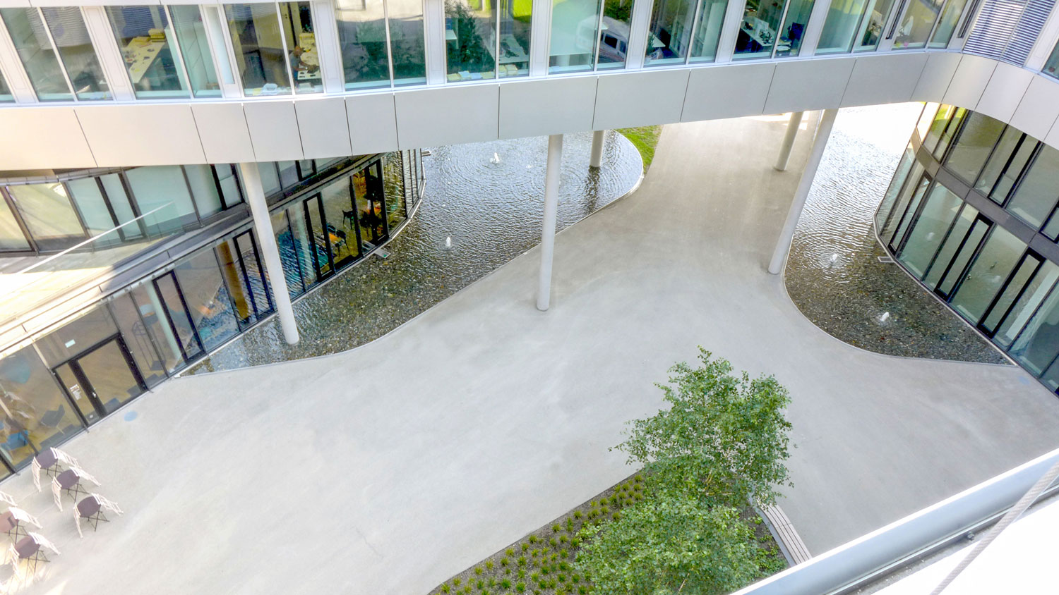 Munich Arabeska 公园式办公空间,融入自然的设计理念-2