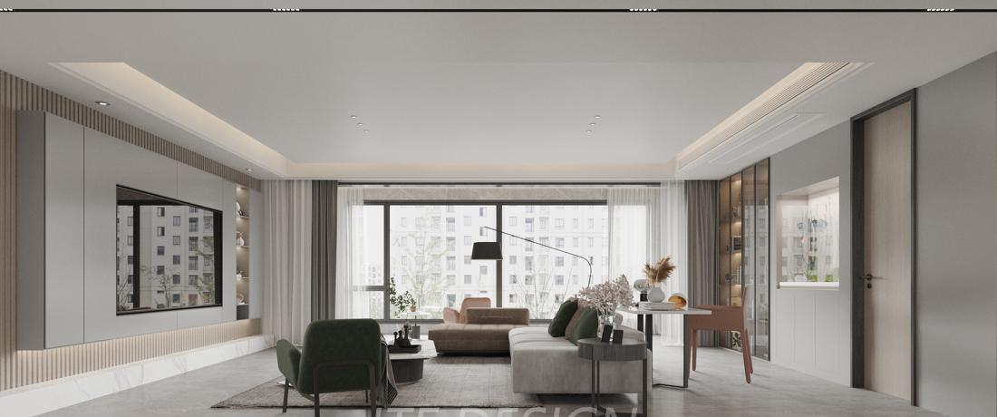 贾天峰丨平层丨
现代200平方 -2