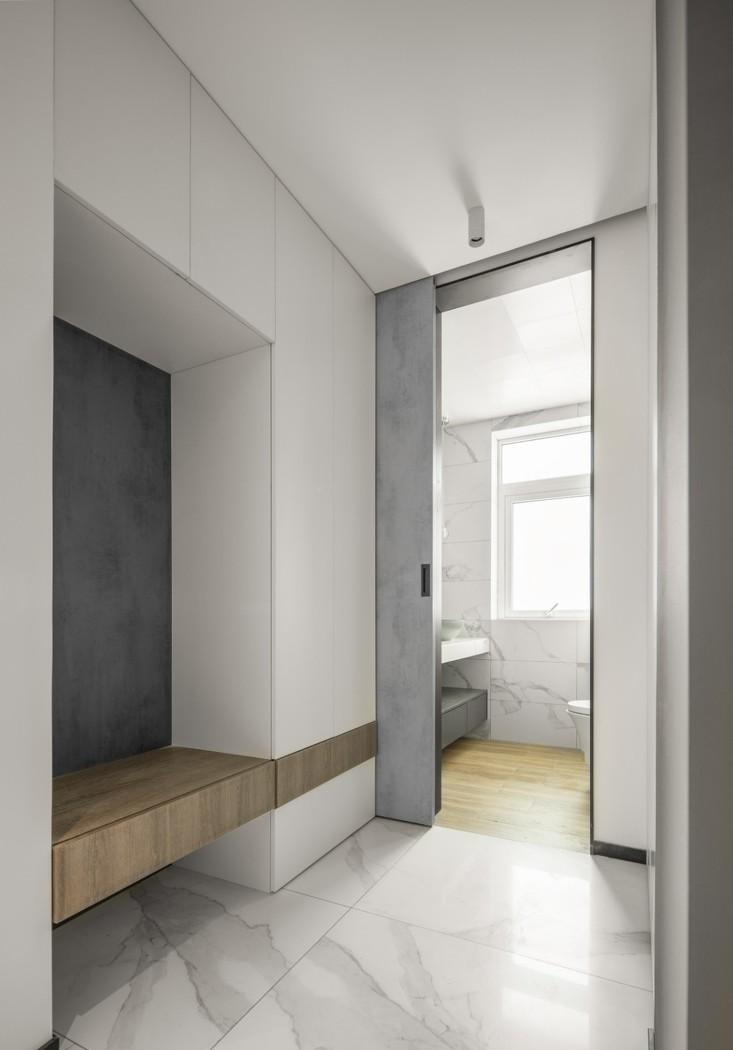 极简温暖的空中别墅设计-33