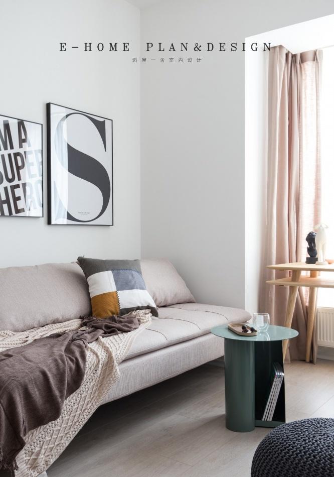 平层丨武汉逅屋一舍 北欧风格 广电兰亭都荟-11