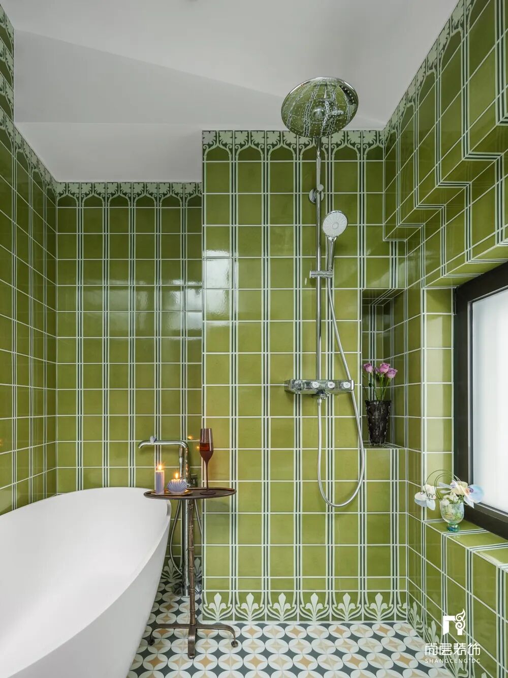 住进600㎡“蒙德里安”的画里，阅读博主申怡的色彩灵感屋-61