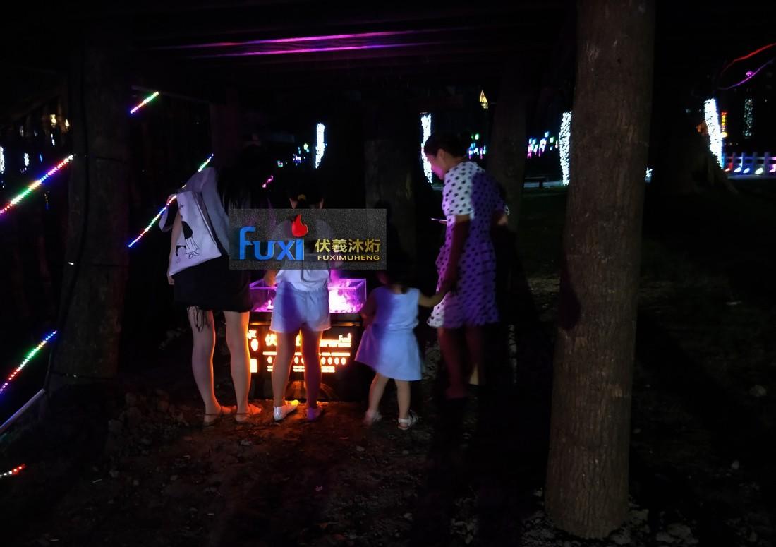 魔都嘉定小灶村梦幻灯光秀-28