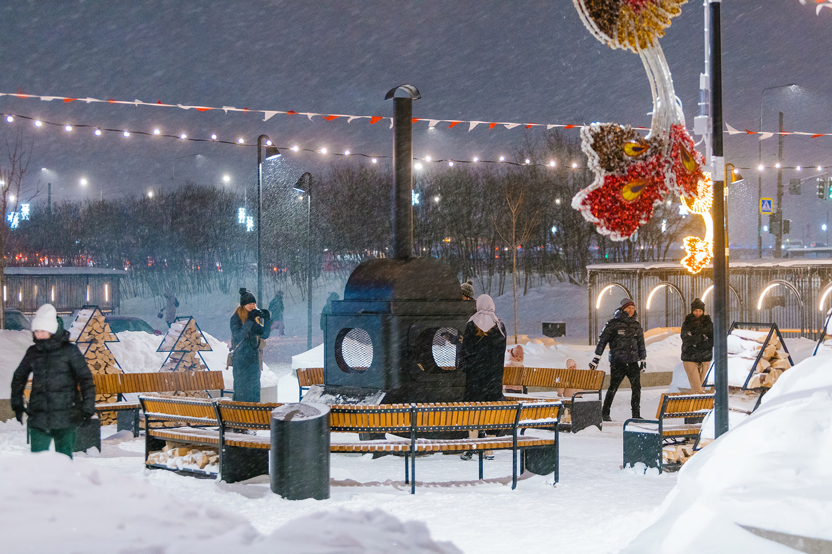 俄罗斯广场景观设计丨俄罗斯诺夫哥罗德丨Megabudka Architecture Bureau-31