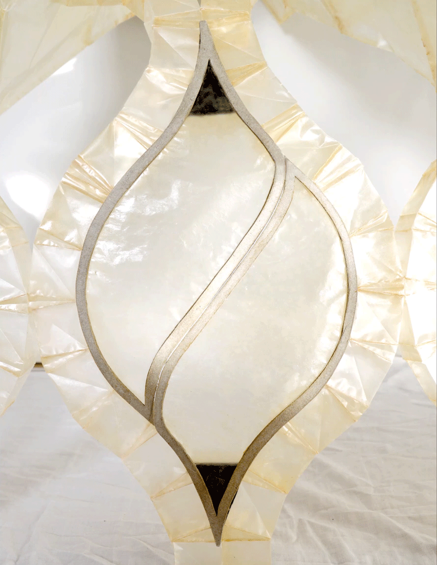 Eliza Hague 用竹子和壳胶设计可充气折纸式温室-16