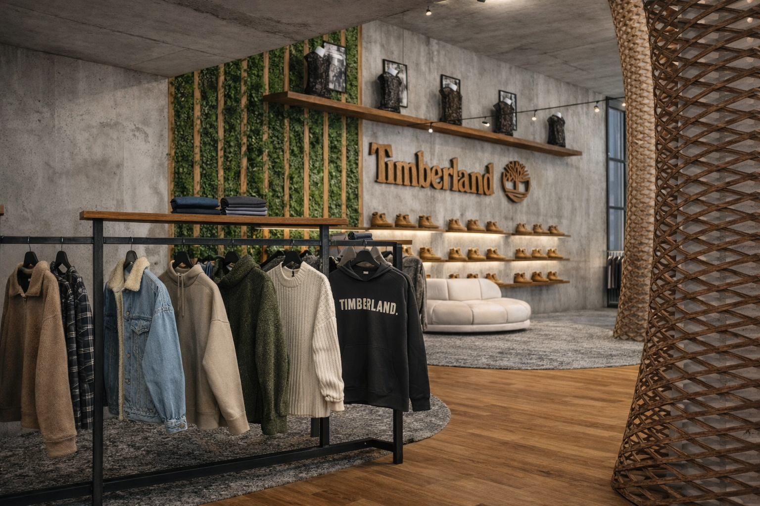 Timberland Retail– Nature Meets Industrial Design-8