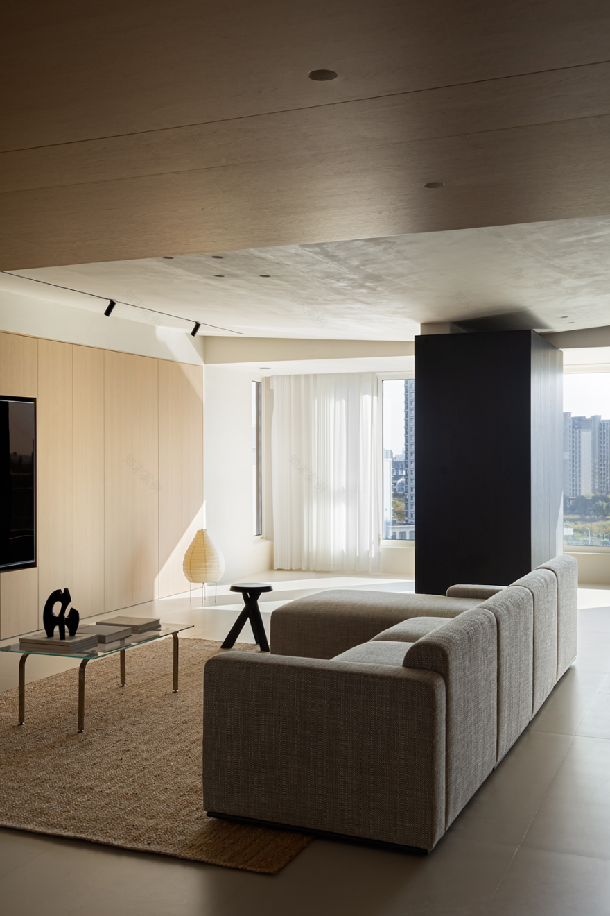 简约原木风:自由无界的理想家丨予上设计-41